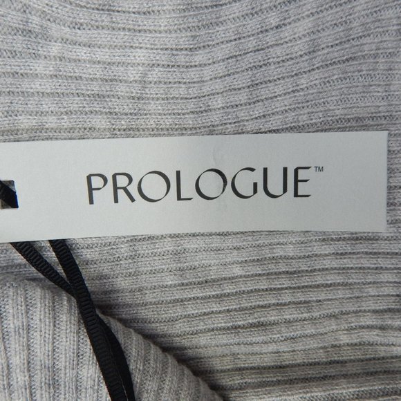 Prologue Womens Gray High Neck Long Sleeve Top Size S - Picture 9 of 10